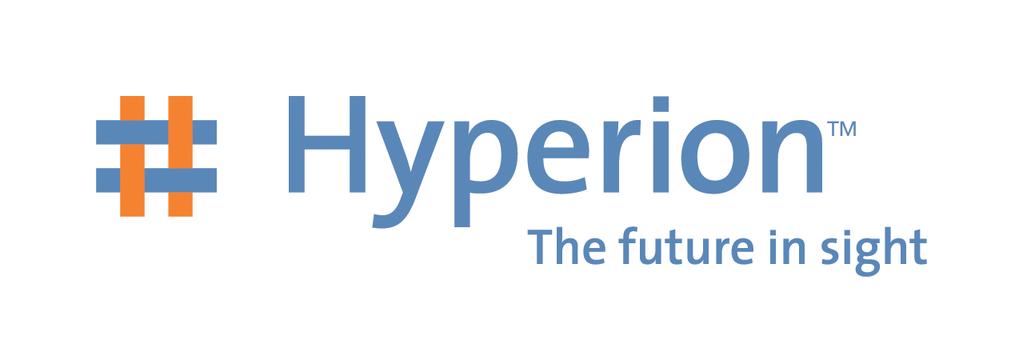 Hyperion System 9 BI+ Analytic The Hyperion System 9 BI+ Analytic release 9.