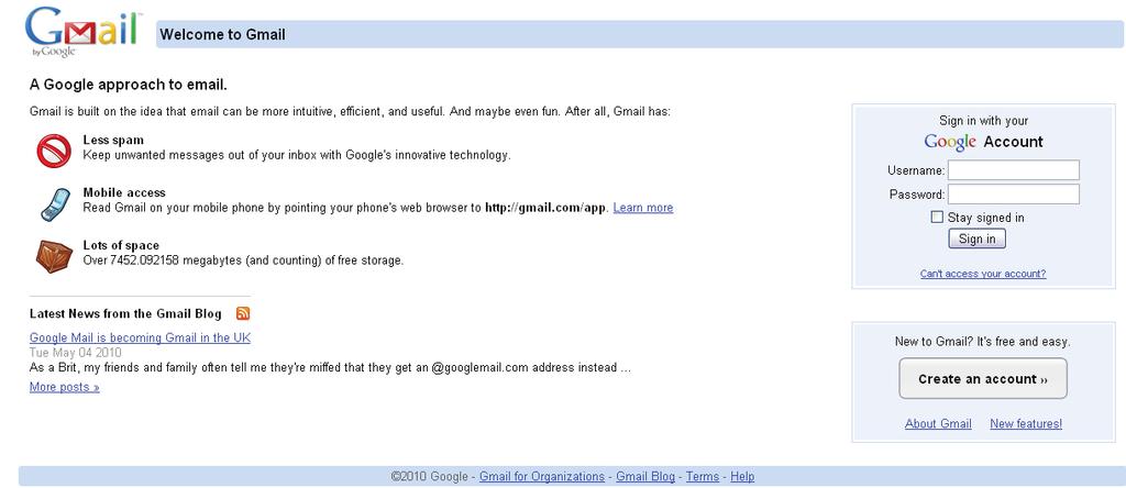 Jyoti: Let us access one such web site that provides email service. Moz: Enter www.gmail.com in the address bar.