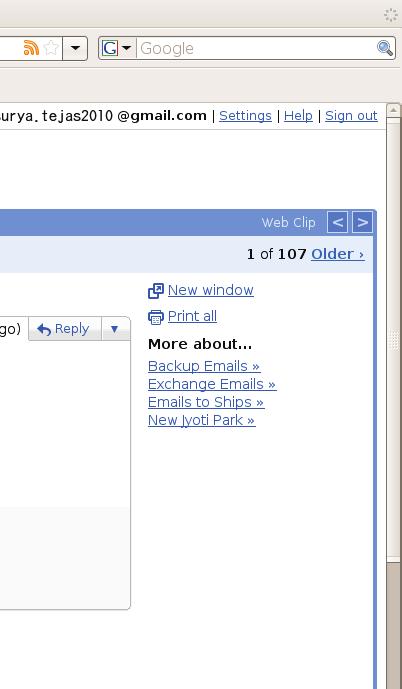 To reply to the mail-click here Interface to reply to an email: Jyoti: We can edit the text.