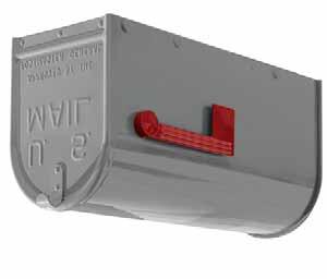 Janzer Series Mailbox Large capacity box with strong hinged