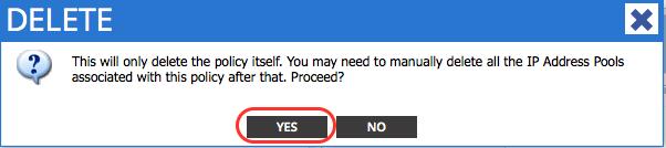 Right Click and Select Delete 3.3. Click on "Yes" to Confirm Delete 3.4.