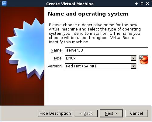 I already have four virtual machines, you might have none.