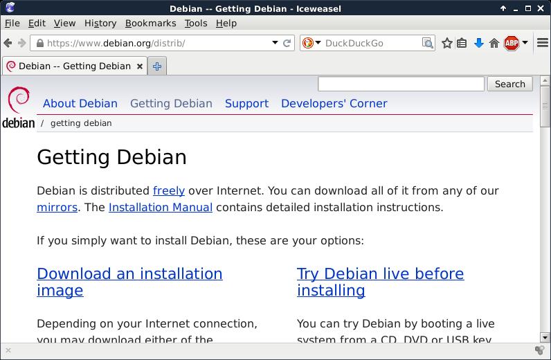 installing Debian 8 1.1. Debian Debian is one of the oldest Linux distributions. I use Debian myself on almost every computer that I own (including raspbian on the Raspberry Pi).