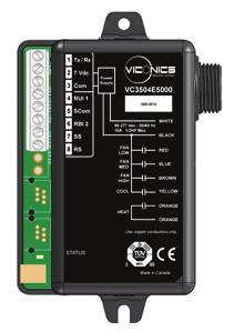 3 wires minimum are required between the VTR73xxA controller and the first VC3000 relay pack. The 3 wire functions are as follow: 1 Tx / Rx communication 2 power hot 7.