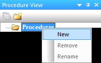 Figure 94 - Modality 4. There is now a New Modality option in the Properties drop-down menu.