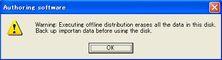 (3) Click [Execute Distribution]. (1) The <Confirm Distribution Contents> dialog box will be displayed.