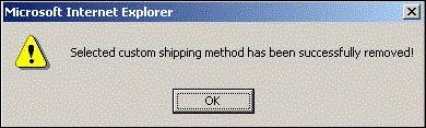 Cart Settings 177 6.3.6 Delete a Custom Shipping Method To delete a custom shipping method, follow the steps: 1. Open 174 the Custom Shipping Costs Calculation Settings page. 2.
