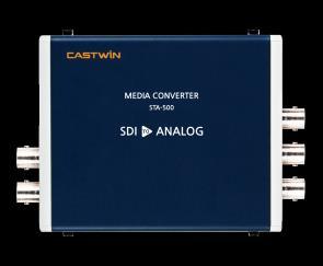 Mini Media Converter STA-500 SDI to Analog STA-500 It is superior to convert from SDI to Analog video out.