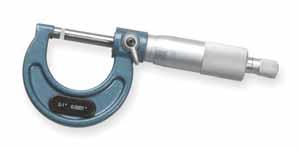 95 4KU91* 1-2" Friction $53.05 4KU92* 2-3" Ratchet Stop $58.60 *Supplied with standard Outside Micrometer Set 6XU75 Precision measuring and set up Quickly and easily adjusts to zero.