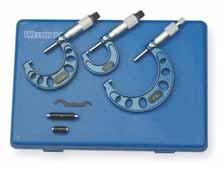 Set features 3 micrometers, 0-3" range and rotating spindle.