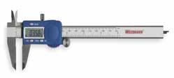 104 Precision Measurement Snap-Cal Electronic Digital Caliper Compact spring-loaded travel model Measures materials such as plastics, glass, wire, fiber, and paper on the go.