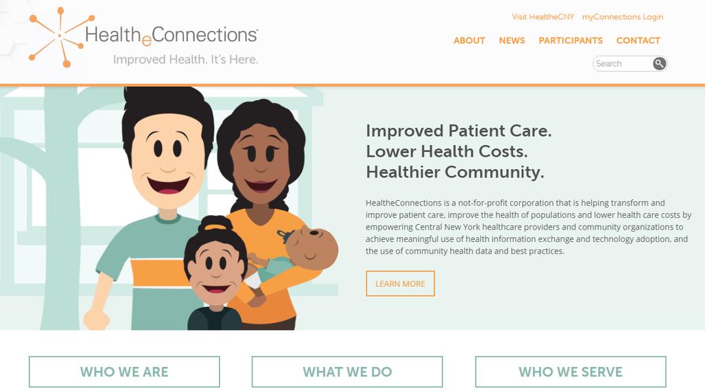 Accessing myconnections From HealtheConnections website (www.