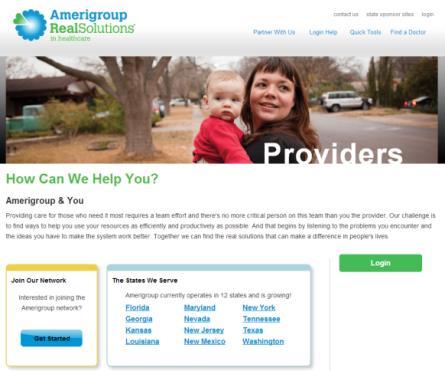 Precertification Lookup Providers can access the precertification lookup tool by logging in to the Amerigroup provider self-service website or the Availity Web Portal.