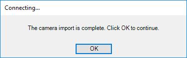 8.2.5 Import Milestone Cameras into the C CURE system Click on the Import Cameras button.