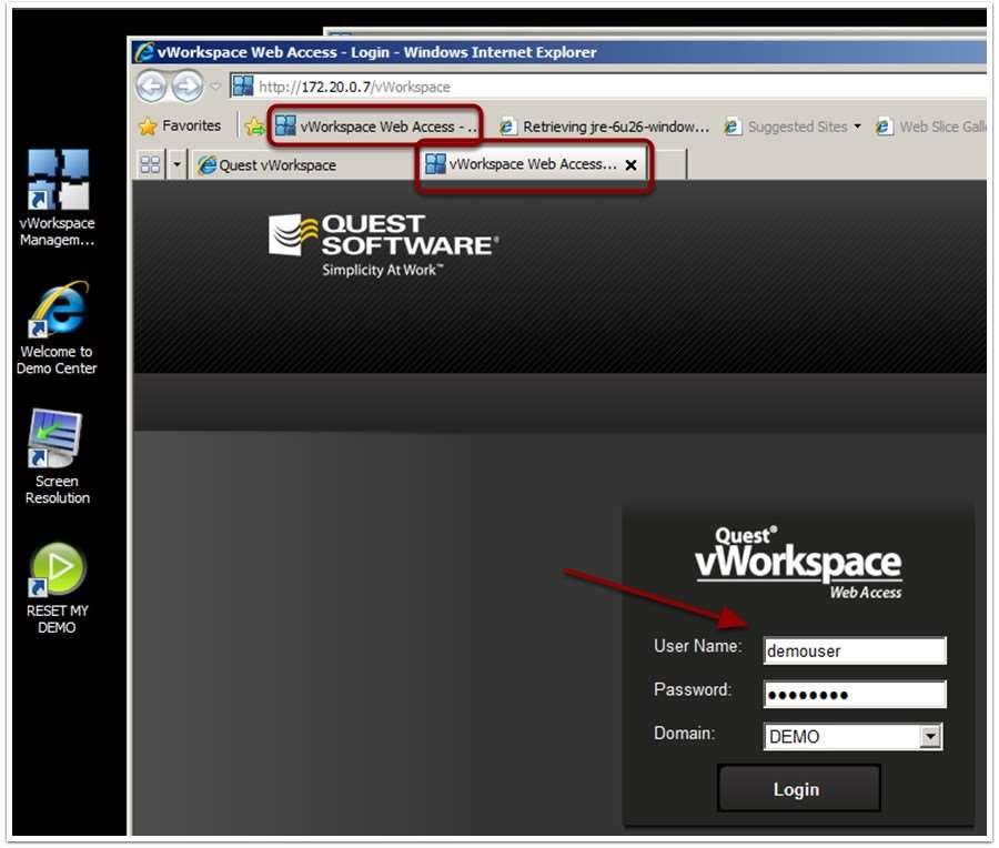 25 vworkspace Web Access 35 Dell Demo