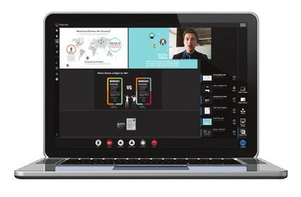 Audio/video bridging, management, scheduling, call control, browser-based & software clients, multi-stream content Skype for Business integration with Polycom RealConnect One pricing model based on