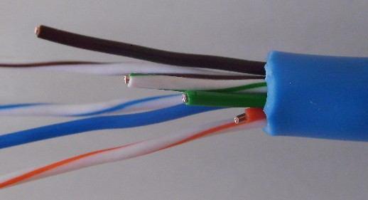 The other wires (green / white, green, orange,