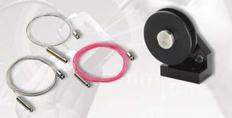 encoder * over 1000 mm: plastic coated wire.