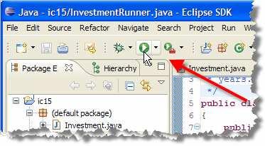 Run the program and snap a pic. What happens if you try to run Investment.java?
