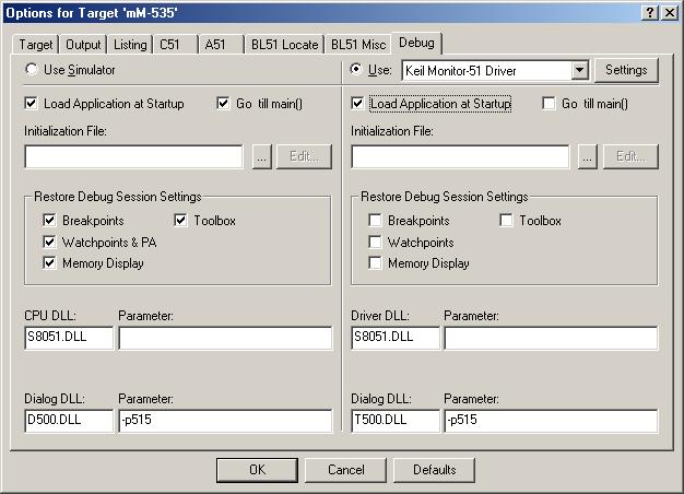 Select the correct COM port and baud rate in the COM Port Settings as shown below.