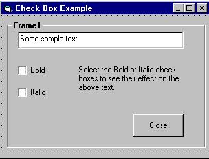 The Combo Box The function of the Combo Box is also to present a list of items where the user can click and select the items from the list.