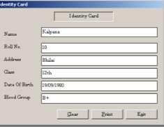 EXPERIMENT 21 AIM : Write a program in visual basic to print Form. Description : This Program introduces how to print the form Solution : Coding : Private Sub Command1_Click() Form1.