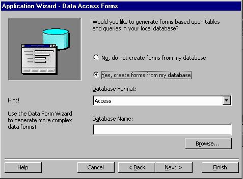 Visual Basic Wizard The preceding topic section only scratched the surface of DAO, but you now know the fundamental requirements and issues that surround DAO programming.