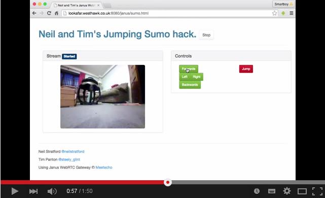 A silly use case: The Jumping Sumo!