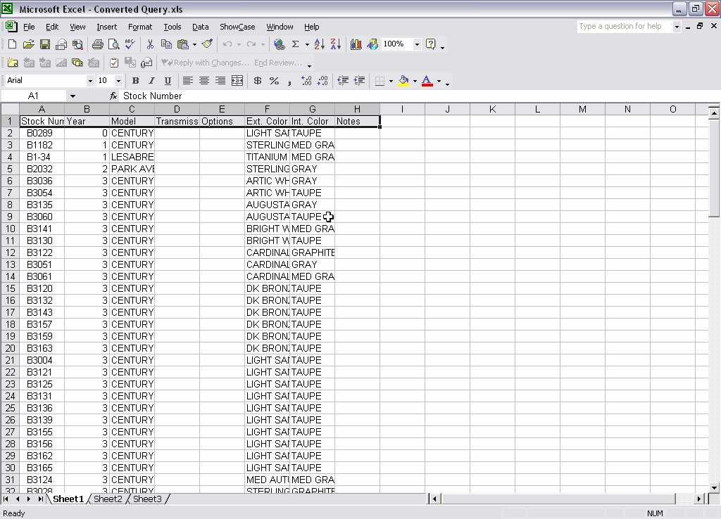 17. We are now back at our spreadsheet, however now you will see data on it.