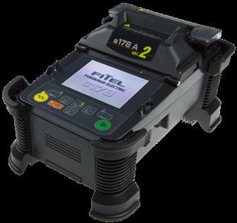 LCD display offers 4 different X/Y image layouts Simplified splice result indicator red / green icon Rugged and compact handheld design to endure harsh environmental conditions Fast splice (7 sec) at