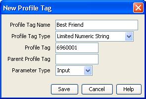Commercial In Confidence Chapter 12 Profile Tag Configuration Introduction Adding best friend profile tag To provide Subscribers with the ability to specify a best friend number you must first