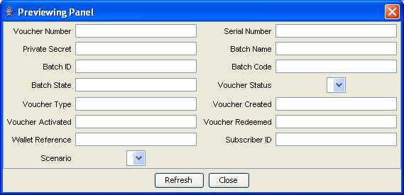 Chapter 8 Commercial In Confidence Vouchers, Continued Editing vouchers panel fields (continued) 5 Click Save.