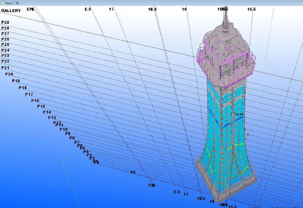From Design intent model to site Although the transition from our Design intent model to construction model was not entirely seamless, our exported IFC model from Revit served the construction model