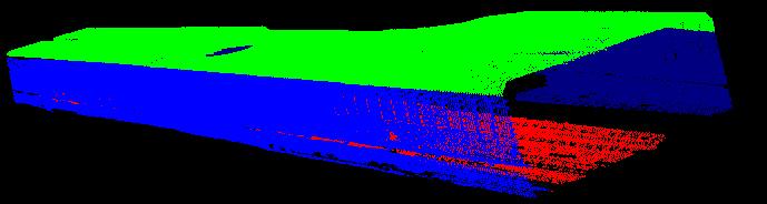 1 Test flow 3. Experments and analyss Fgure 2. Orgnal pont cloud data In ths test, the deformaton of a 100m long subway tunnel whch s located n the conjuncton part between the Tanjn No.