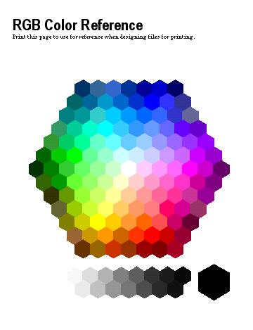 MANAGING COLOR IN OFFICE APPLICATIONS 21 Using color matching tools with office applications Your Color Server user software includes two RGB color reference pages, a Microsoft Word file and a