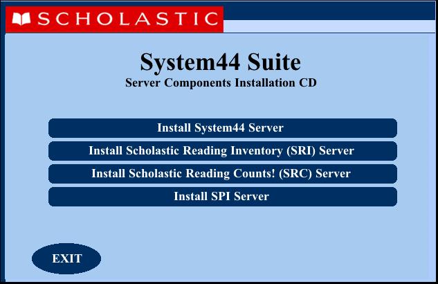 Installing the System 44 Server Suite Components Install the System 44 Server Suite on the computer that hosts the SAM Server.