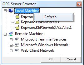 To refresh the browser window, right-click on the machine name and then click Refresh. Afterward the redundant server that was removed should no longer be displayed.