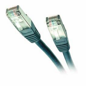 0m CAT 5e crossover network connection RJ45 plug <-> RJ45 plug - Twisted Pair Network lead - Crossover wiring - For connections between two PC's - Single shielded - Fully shielded plug