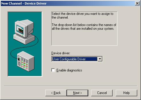 Driver Configuration This section will guide you through the basics of configuring an OPC server project and device driver using the User-Configurable Driver (U-CON).