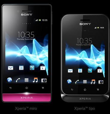 Press Release Sony Mobile unveils Xperia miro and Xperia tipo stylish, fun and easy to use smartphones Xperia miro provides deep Facebook integration and Sony s xloud audio technology in a slim