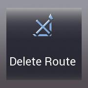 View the route in its full length on the map and to display route parameters and route alternatives. Tap Delete your route. to access additional options, like Simulation or Route Preferences.