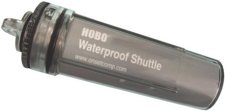 HOBO Waterproof Shuttle (U-DTW-1) Manual The HOBO Waterproof Shuttle performs several major functions: Reads out all logger information (serial number, deployment number, data, etc.