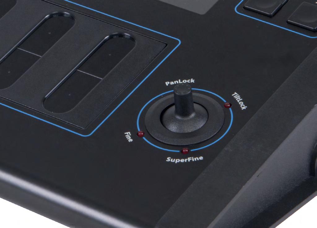 All main editing functions are assignable to a new generation four-touch fader that ensures fast