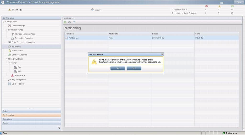 4. Follow the instructions in the wizard to create the new partition. Review your choices and click Finish.