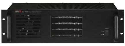 Component HD Video (1080i) inputs (Y, Pb, Pr) HDMI/ Component (Y-Pb-Pr)/ Composite (SD class) Support of FULL HD broadcast (1080i) through Ethernet Network Improvement of system stability through