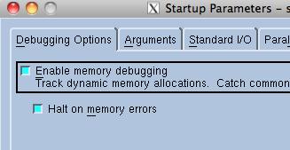 Memory Debugging MemoryScape can be launched