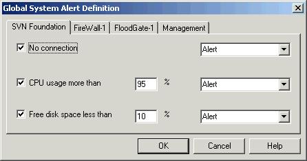 Alerts Management Alerts Management Viewing Alerts Alert commands are specified in the Popup Alert Command field in the Log and Alert page of the Global Properties window in SmartDashboard and can be