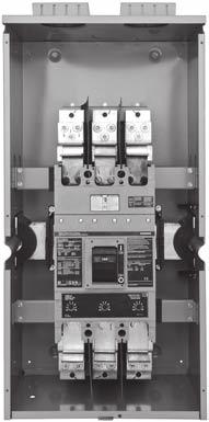 ) n Field installable shunt trips Standard Circuit Breaker Mains quick reference n 200-2000A n 1200A thru-bus rating n UL Standard # 67 n UL file # E27100 n AIC rating (65k & 100k) n Voltage: Three