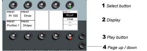 Playbacks without faders Using the console hardware Playbacks without faders These button-only playback sets are available of the T4, T2, I3, and S3 consoles.