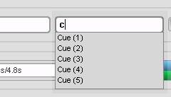 If you want to a different cue number or store over an existing cue number can either: type a new number or, type a few